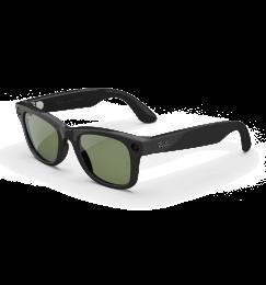 Смарт-окуляри Ray-Ban Meta Wayfarer [Gen 2] Standard Shiny Black Frame / G-15 Green Lenses ((RW4012 601/71 53-22)