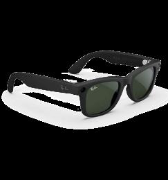 Смарт-окуляри Ray-Ban Meta Wayfarer Matte Black/Clear to Green Transitions L (RW4008 601S1M 53-22)