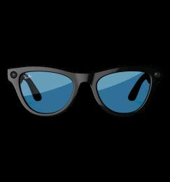 Смарт-окуляри Ray-Ban Meta Skyler Standard - Shiny Black / Transitions Cerulean Blue (RW4010 601/MF 52-20)