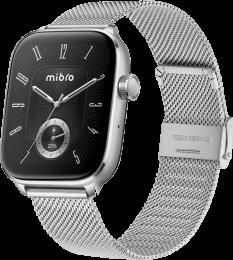 Смарт-годинник Mibro Fit 44мм, 1.75", 390x450, AMOLED, BT 5.3, GPS, 5 ATM, сріблястий