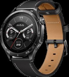 Смарт-годинник Mibro GT 46мм, 1.43", 466x466, AMOLED, BT 5.3, GPS, 5 ATM, темний метал