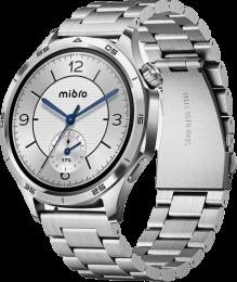 Смарт-годинник Mibro GT 46мм, 1.43", 466x466, AMOLED, BT 5.3, GPS, 5 ATM, сріблястий