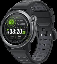 Смарт-годинник Mibro GS Active 2 46мм, 1.32", 466x466, AMOLED, BT 5.3, GPS, 5 ATM, темно-сірий