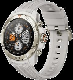 Смарт-годинник Mibro GS Explorer 48мм, 1.32", 466x466, AMOLED, BT 5.3, Dual-band GPS, 10 ATM, білі