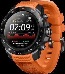 Смарт-годинник Mibro GS Explorer S 48мм, 1.32", 466x466, AMOLED, BT 5.3, Dual-band GPS, 10 ATM, чорний обсидіан