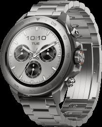Смарт-годинник Mibro GS Explorer S 48мм, 1.32", 466x466, AMOLED, BT 5.3, Dual-band GPS, 10 ATM, суцільний титан