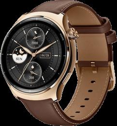 Смарт-годинник Mibro Lite 3 Pro 45мм, 1.32", 466x466, AMOLED, BT 5.3, GPS, 5 ATM, рожево-золотий