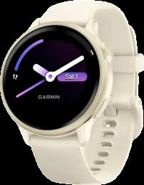 Смарт-годинник Garmin Vivoactive 6 Lunar Gold with Bone Band (010-02985-01)