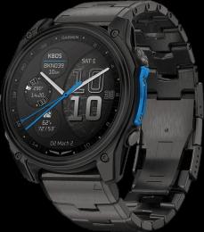 Смарт-годинник Garmin D2 Mach 2 51mm Carbon Gray DLC Titanium w. Vented Titanium Bracelet (010-02905-30/31)