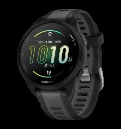Смарт-годинник Garmin Forerunner 165 Black/Slate Gray (010-02863-20/A0)