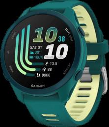 Смарт-годинник Garmin Forerunner 170 Music Teal Green with Teal Green/Citron Band (010-03920-12)