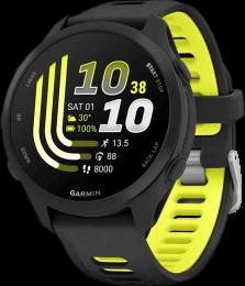 Смарт-годинник Garmin Forerunner 170 Music Black with Black/Amp Yellow Band (010-03920-10)