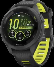 Смарт-годинник Garmin Forerunner 265S Black Bezel and Case w. Black/Amp Yellow S. Band (010-02810-03/13/53)