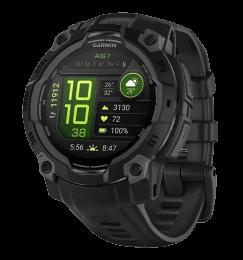 Смарт-годинник Garmin Instinct 3 45mm AMOLED Black with Black Band (010-02936-00)