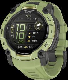 Смарт-годинник Garmin Instinct 3 50mm AMOLED Green with Fern Green Band (010-03020-02)