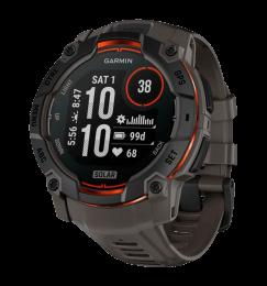 Смарт-годинник Garmin Instinct 3 50mm Solar Black with Charcoal Band (010-02935-00)