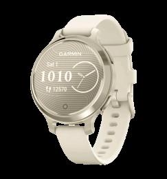 Смарт-годинник Garmin Lily 2 Active Lunar Gold with Bone Silicone Band (010-02891-00)