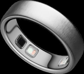 Смарт-кільце Oura Ring 5 Brushed Silver - Size 12 (JZ90-61619-12)