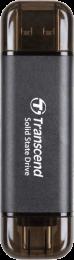 ssd зовнішній TRANSCEND 1TB ESD310C, USB 10Gbps, Type C/A Сірий