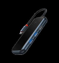Хаб Baseus AcmeJoy 5-Port Type-C Dark Gray (WKJZ010213)