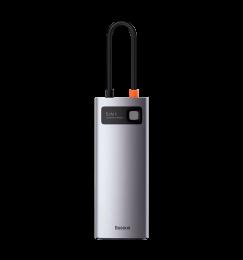 Хаб Baseus Multifunctional Metal Gleam 5- in-1 Type-C (Gray) (CAHUB-CX0G)