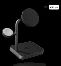 Зарядна станція Zens Office Charger Pro 3 Wireless Black (ZEDC25B/00)
