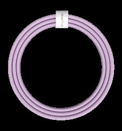 Зарядний кабель Puro Braided Cable FABK4 USB-C to USB-C, 1.5m 60W 480mbps, pink PUCCCFABK415MTPINK