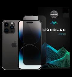 Захисне скло Monblan для iPhone 16 Pro Max 2.5D Anti Peep 0.26mm [Dust-Proof] (Black)