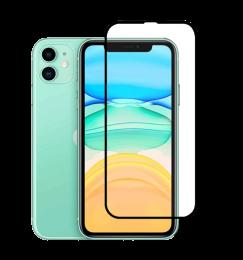 Захисне скло Monblan для iPhone Xr/11 2.5D Anti Static 0.26mm (Black)