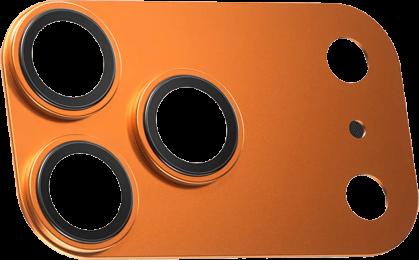 Захисне скло на камеру Benks GlassWarrior Metal Integrated Lens Protector iP17 Pro (Orange)
