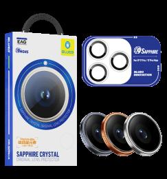 Захисне скло на камеру Blueo iPhone 17 Pro/ 17 Pro Max NPB29 Sapphire Crystal Series (Blue)