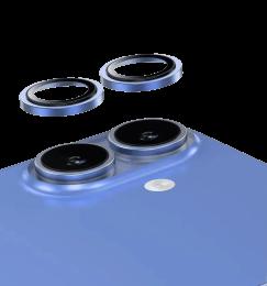 Захисне скло на камеру Keephone KP-SPL-002 iPhone 16/16 Plus Blue