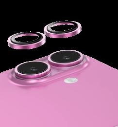 Захисне скло на камеру Keephone KP-SPL-002 iPhone 16/16 Plus Pink