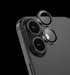 Захисне скло на камеру Keephone KP-SPL-008 iPhone 16/16 Plus Black (KPALCL16BK)