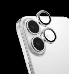 Захисне скло на камеру Keephone KP-SPL-008 iPhone 16/16 Plus Silver (KPALCL16SL)