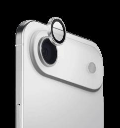 Захисне скло на камеру UNIQ Optix Aluminium Camera iPhone 17 Air Срібний UNIQ-IP6.6 (2025) - ALENSSSIL