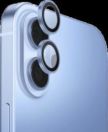 Захисне скло на камеру UNIQ Optix Aluminium Camera iPhone 17 блакитний UNIQ-IP6.3 (2025) (ALENSSBLU)