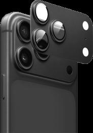 Захисне скло на камеру ZK для камери iPhone 18 Pro Armored Lens Protection Glass (Black)
