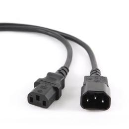 Кабель живлення Cablexpert PC-189-VDE-3M (С13-С14), VDE, черний, 3м (PC-189-VDE-3M)