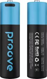 Акумуляторні батарейки Proove Compact Energy AA 2 pcs black RBCE26010008