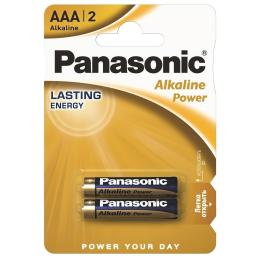 Батарейки AАA Panasonic Alkaline Power LR03REB/2BP (2шт)
