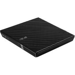 Оптичний привід ASUS DVD+-R/RW SLIM зовнішній USB 2.0 SDRW-08D2S-ULITE/BLACK/ASUS (SDRW-08D2S-ULITE/BLACK/ASUS)