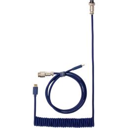 Кабель Keychron Type-A/Type-C Coiled Cable Blue (CABL_KEYCHRON)
