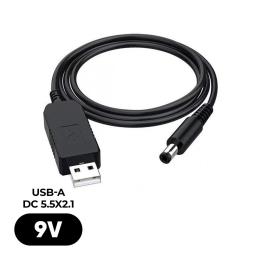 Кабель живлення ArmorStandart USB - DC 5.5x2.1 9V 0.8 м (ARM65662)