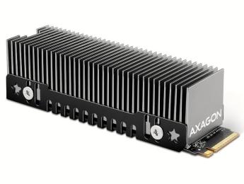 Радіатор з пасивним охолодженням для накопичувачів AXAGON CLR-M2XT heatsink for M.2 SSD