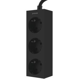 Мережевий фільтр Proove Magnet Strip (3xAC) 1.6m black (PSMS25000001)