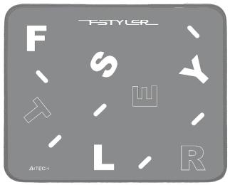 Ігрова поверхня A4Tech FP25 Silver (FP25 Silver)