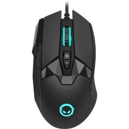 Миша Lorgar Stricter 579 RGB LCD USB Black (LRG-GMS579)