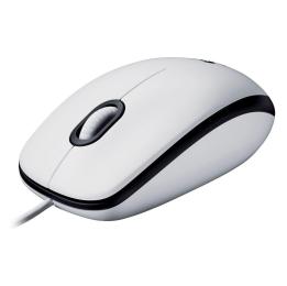 Миша Logitech M100 USB White (910-006764)