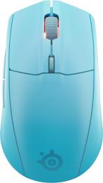 Миша SteelSeries Rival 3 Gen 2 Wireless RGB Aqua (62526)